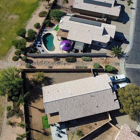 Boho Chic Arizona Villa W Pool & Mini Golf Casa Grande Eksteriør billede