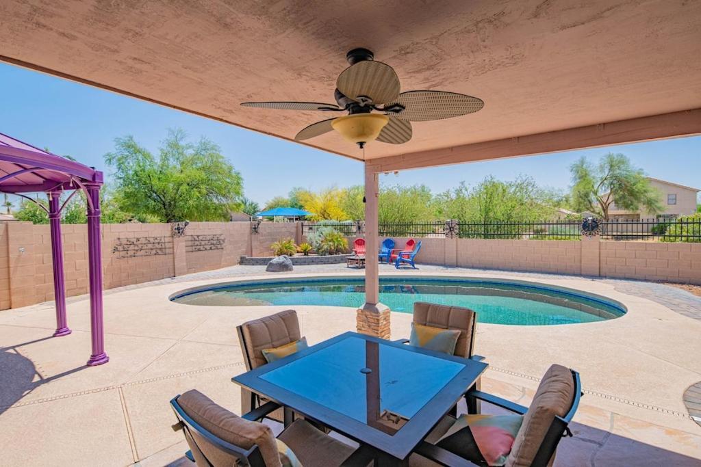 Boho Chic Arizona Villa W Pool & Mini Golf Casa Grande Eksteriør billede